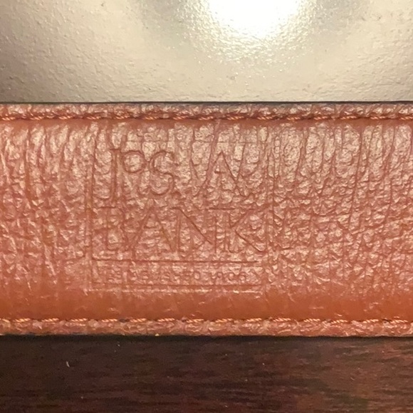 Jos. A. Bank Black Alligator Embossed Leather Dress Belt - Picture 6 of 8